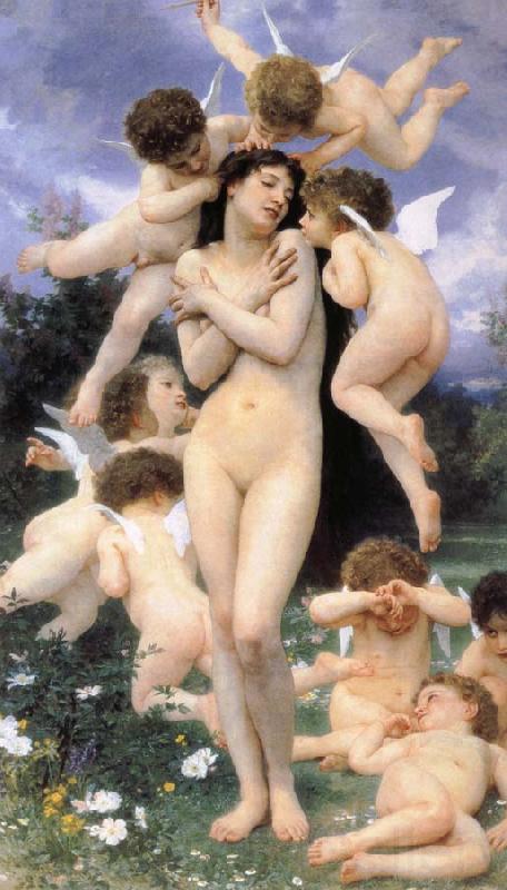 Adolphe William Bouguereau Return of Spring